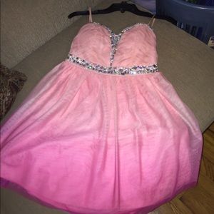Ombré prom dress
